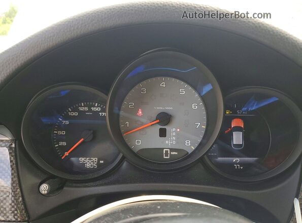 WP1AB2A56GLB48617 2016 PORSCHE MACAN White ხელსაწყოთა პანელის ხედი