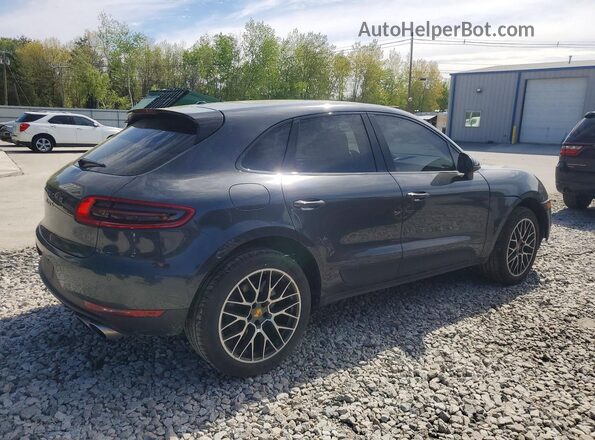 WP1AB2A56JLB38502 2018 PORSCHE MACAN Черный Задняя правая четверть