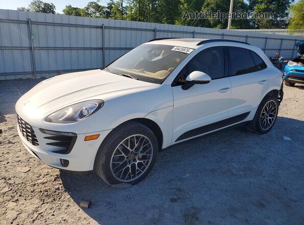 WP1AB2A57GLB41059 2016 PORSCHE MACAN Белый Передняя левая четверть