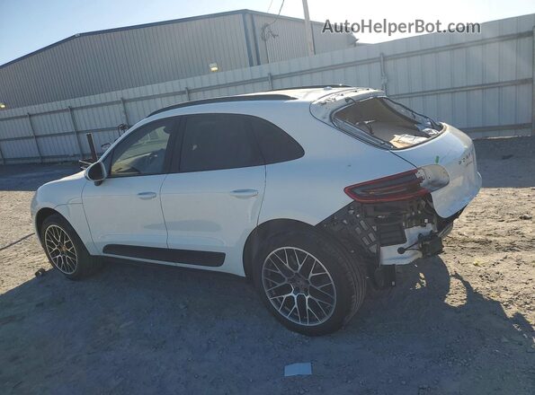 WP1AB2A57GLB41059 2016 PORSCHE MACAN Белый Задняя левая четверть