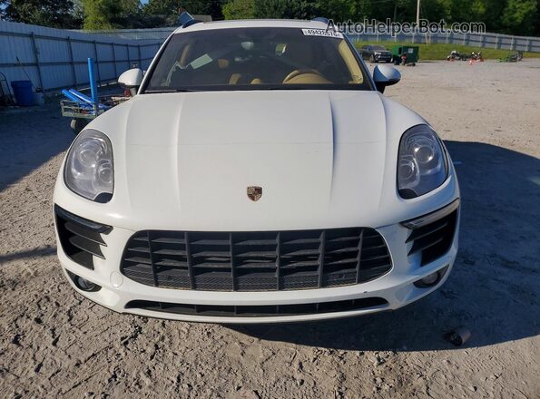 WP1AB2A57GLB41059 2016 PORSCHE MACAN Белый Вид спереди