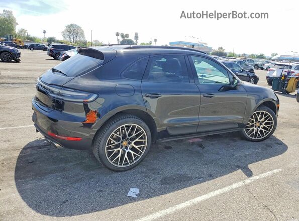 WP1AB2A59KLB33229 2019 PORSCHE MACAN Черный Задняя правая четверть