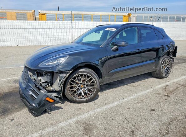 WP1AB2A59KLB33229 2019 PORSCHE MACAN Черный Передняя левая четверть