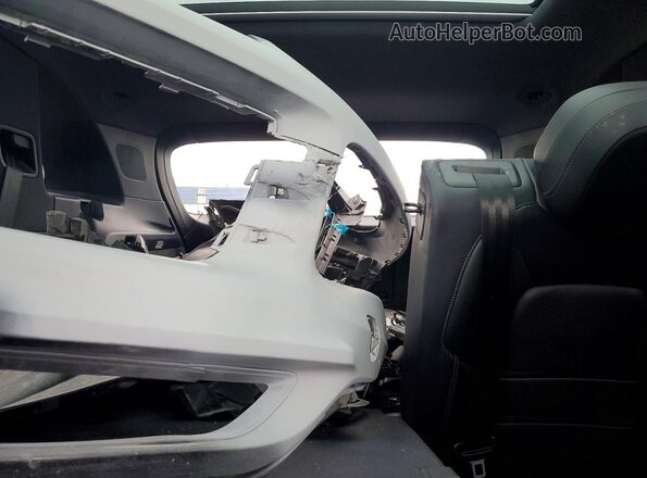WP1AB2AY7MDA27949 2021 PORSCHE CAYENNE Black უკანა სავარძლების ხედი