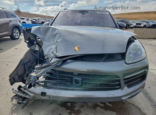 WP1AB2AY8KDA63419 2019 PORSCHE CAYENNE Gray წინა ხედი