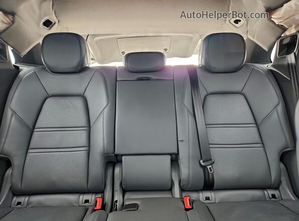 WP1AB2AY8KDA63419 2019 PORSCHE CAYENNE Gray უკანა სავარძლების ხედი
