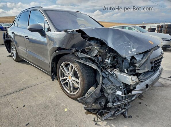 WP1AB2AY8KDA63419 2019 PORSCHE CAYENNE Gray წინა მარჯვენა