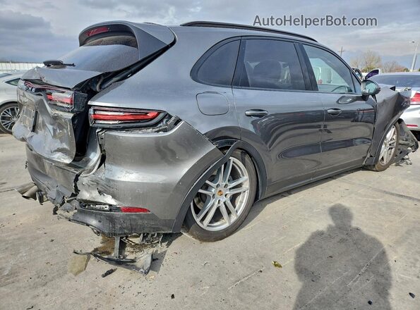 WP1AB2AY8KDA63419 2019 PORSCHE CAYENNE Gray უკანა მარჯვენა