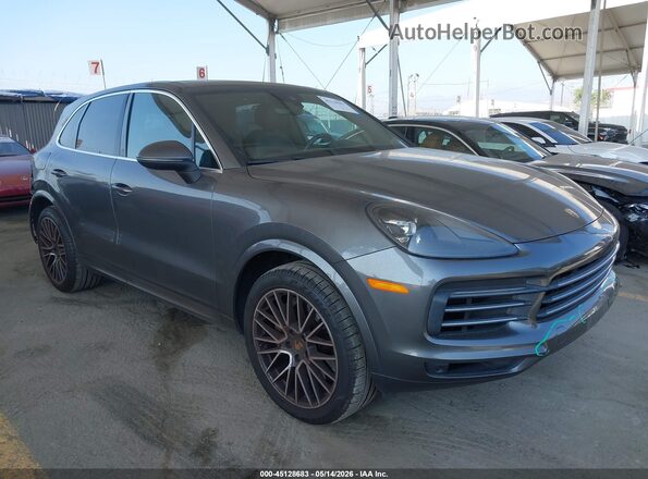 WP1AB2AY9KDA64823 2019 PORSCHE CAYENNE Серый Передняя правая четверть