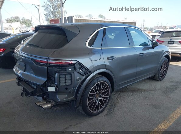 WP1AB2AY9KDA64823 2019 PORSCHE CAYENNE Серый Задняя правая четверть