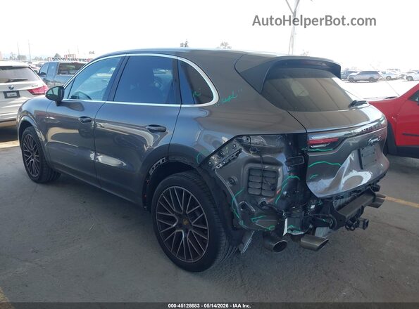 WP1AB2AY9KDA64823 2019 PORSCHE CAYENNE Серый Задняя левая четверть