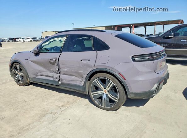 WP1AB2XA8SL152940 2025 PORSCHE MACAN Фиолетовый Задняя левая четверть