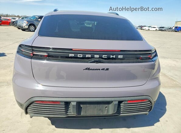 WP1AB2XA8SL152940 2025 PORSCHE MACAN Фиолетовый Вид сзади