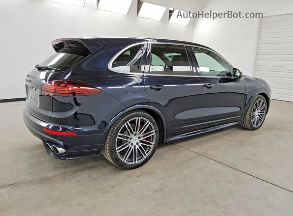 WP1AD2A23GLA70894 2016 PORSCHE CAYENNE Черный Задняя правая четверть