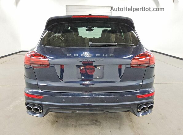 WP1AD2A23GLA70894 2016 PORSCHE CAYENNE Черный Вид сзади