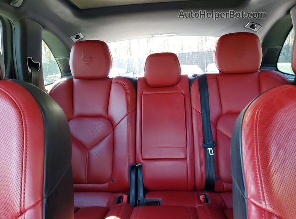WP1AE2A28GLA17539 2016 PORSCHE CAYENNE Белый Вид задних сидений