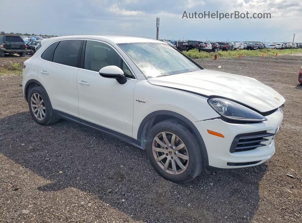 WP1AE2AY0KDA51448 2019 PORSCHE CAYENNE Белый Передняя правая четверть