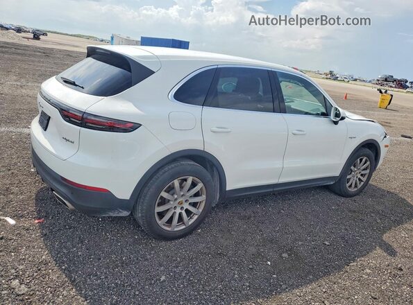 WP1AE2AY0KDA51448 2019 PORSCHE CAYENNE Белый Задняя правая четверть