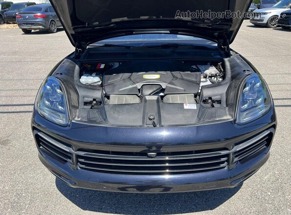 WP1AE2AY8KDA52072 2019 PORSCHE CAYENNE Black Вид панелі приладів