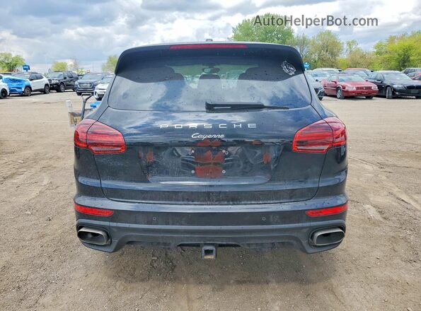 WP1AF2A26GLA40525 2016 PORSCHE CAYENNE Черный Вид сзади