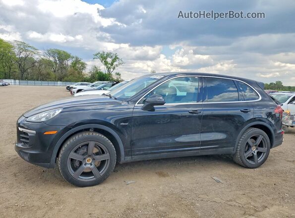 WP1AF2A26GLA40525 2016 PORSCHE CAYENNE Черный Передняя левая четверть