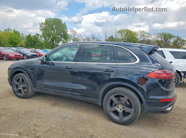WP1AF2A26GLA40525 2016 PORSCHE CAYENNE Черный Задняя левая четверть