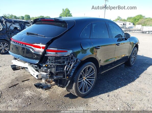 WP1AF2A52MLB60358 2021 PORSCHE MACAN Черный Задняя правая четверть