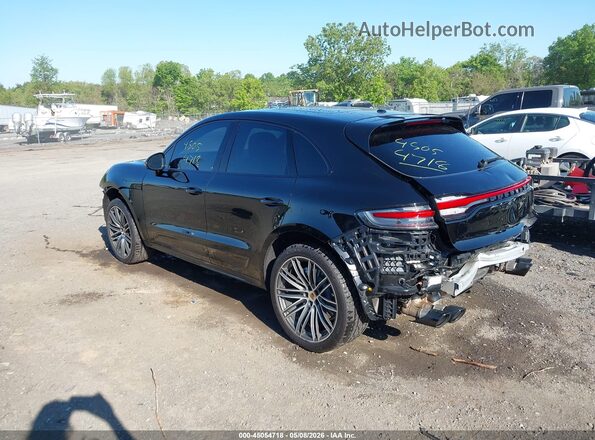 WP1AF2A52MLB60358 2021 PORSCHE MACAN Черный Задняя левая четверть