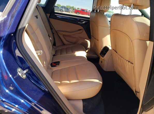 WP1AG2A57PLB41421 2023 PORSCHE MACAN Синий Вид задней части салона