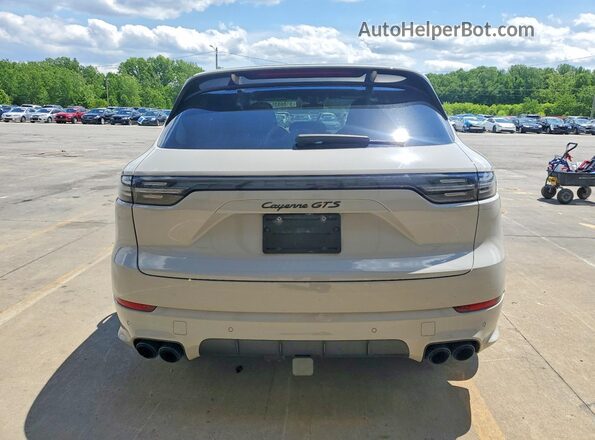 WP1AG2AY0MDA33982 2021 PORSCHE CAYENNE Gray Widok z tyłu