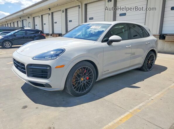 WP1AG2AY0MDA33982 2021 PORSCHE CAYENNE Gray Przód lewy