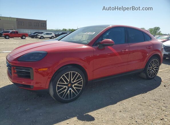 WP1BA2AY1TDA36894 2026 PORSCHE CAYENNE Red Առջևի ձախ երեք քառորդ տեսարան