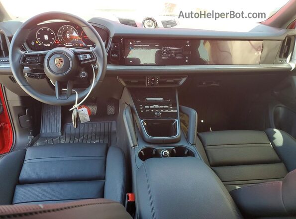 WP1BA2AY1TDA36894 2026 PORSCHE CAYENNE Red Առջևի վահանակի տեսք