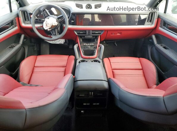 WP1BA2AY6SDA33035 2025 PORSCHE CAYENNE White Widok deski rozdzielczej
