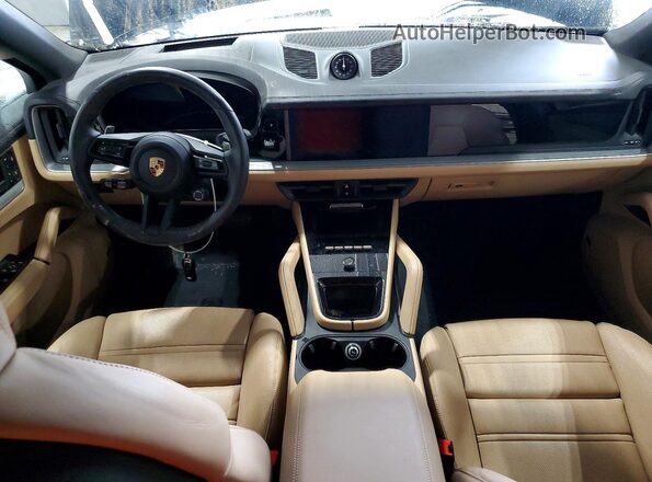 WP1BA2AY8RDA55578 2024 PORSCHE CAYENNE Blue Widok deski rozdzielczej