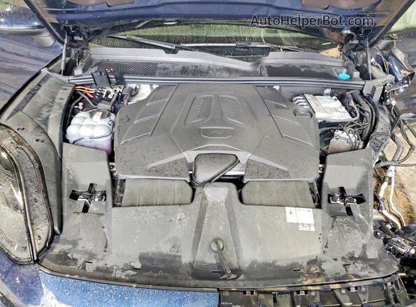 WP1BA2AY8RDA55578 2024 PORSCHE CAYENNE Blue Widok wnętrza z tyłu
