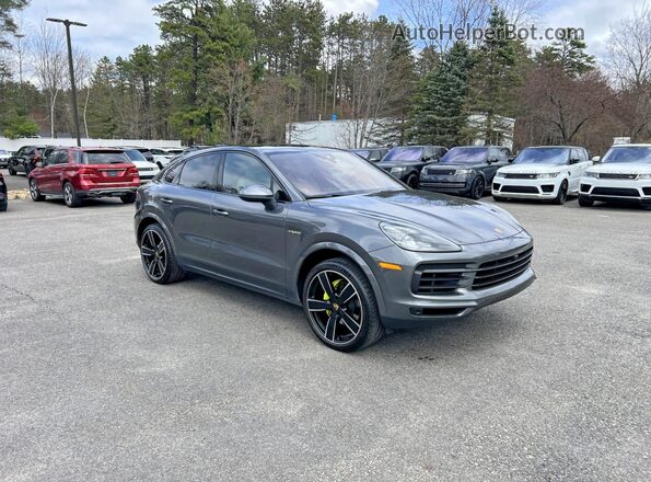 WP1BE2AY0MDA44250 2021 PORSCHE CAYENNE Серый Передняя левая четверть