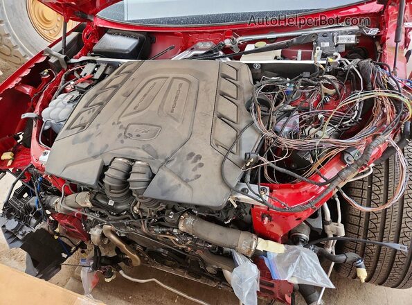 WP1BL2AY5SDA39872 2025 PORSCHE CAYENNE Красный Вид задней части салона