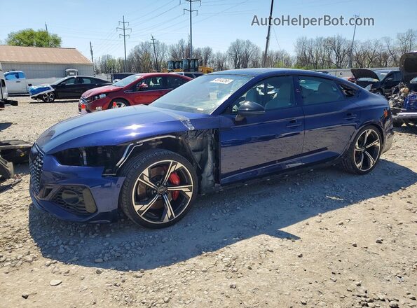 WUAAWCF53MA902832 2021 AUDI RS5 Синий Передняя левая четверть