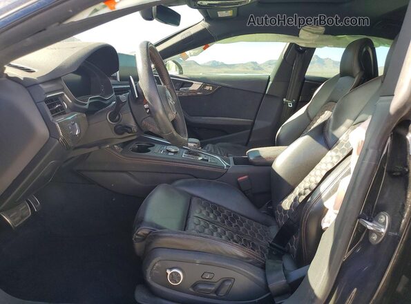 WUABWCF59KA907597 2019 AUDI RS5 Black Вид салону спереду