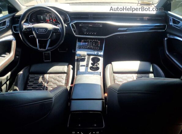 WUAPCBF27MN904854 2021 AUDI RS7 Black Առջևի վահանակի տեսք