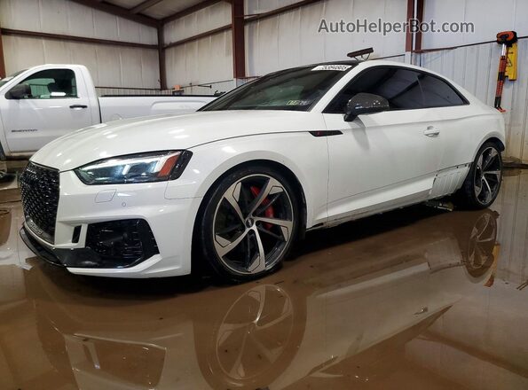 WUAPWAF50JA904810 2018 AUDI RS5 Белый Передняя левая четверть