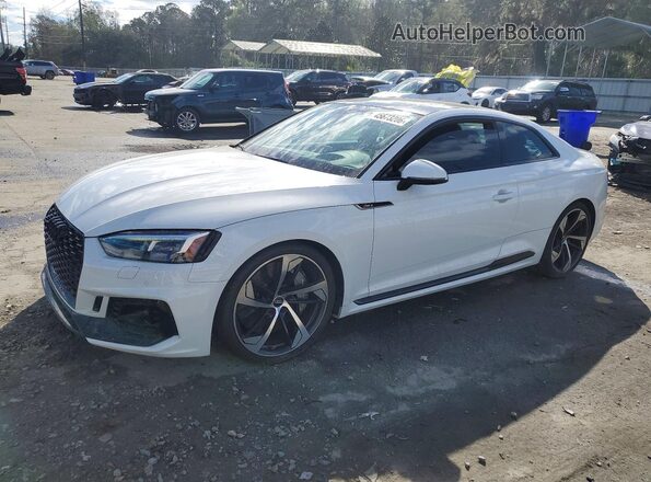 WUAPWAF52JA904078 2018 AUDI RS5 White Przód lewy