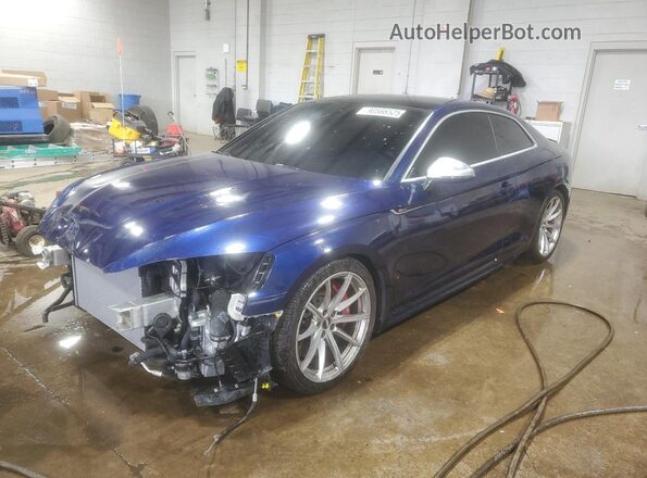 WUAPWAF55JA903765 2018 AUDI RS5 Blue Przód lewy