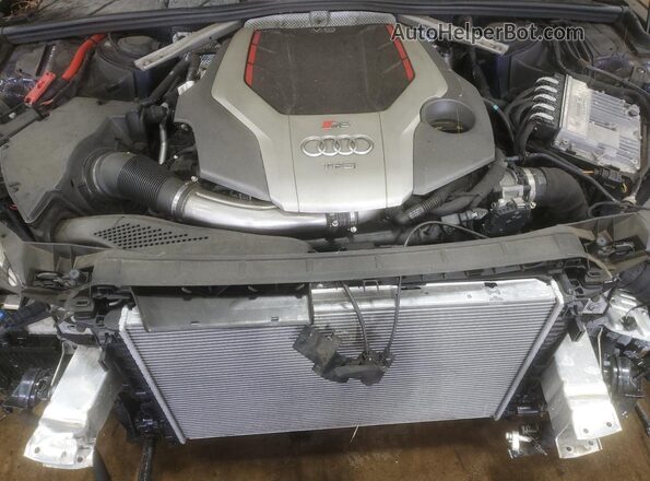 WUAPWAF55JA903765 2018 AUDI RS5 Blue Widok wnętrza z tyłu