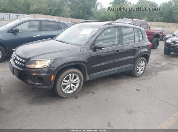 WVGAV7AX0GW542700 2016 VOLKSWAGEN TIGUAN Синий Передняя левая четверть