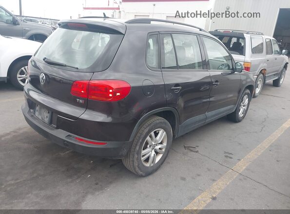 WVGAV7AX0GW542700 2016 VOLKSWAGEN TIGUAN Синий Задняя правая четверть