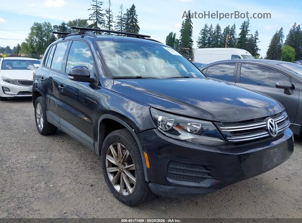WVGAV7AX0JK005047 2018 VOLKSWAGEN TIGUAN Черный Передняя правая четверть