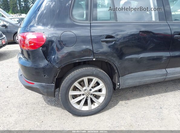 WVGAV7AX0JK005047 2018 VOLKSWAGEN TIGUAN Черный Вид спереди