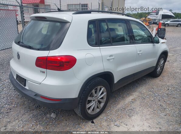 WVGAV7AX1HK044997 2017 VOLKSWAGEN TIGUAN Белый Задняя правая четверть